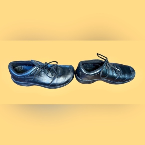 Keen Women’s PTC Oxford, Black Soft Toe Work Shoes, Size 6 1/2 - Picture 4 of 10